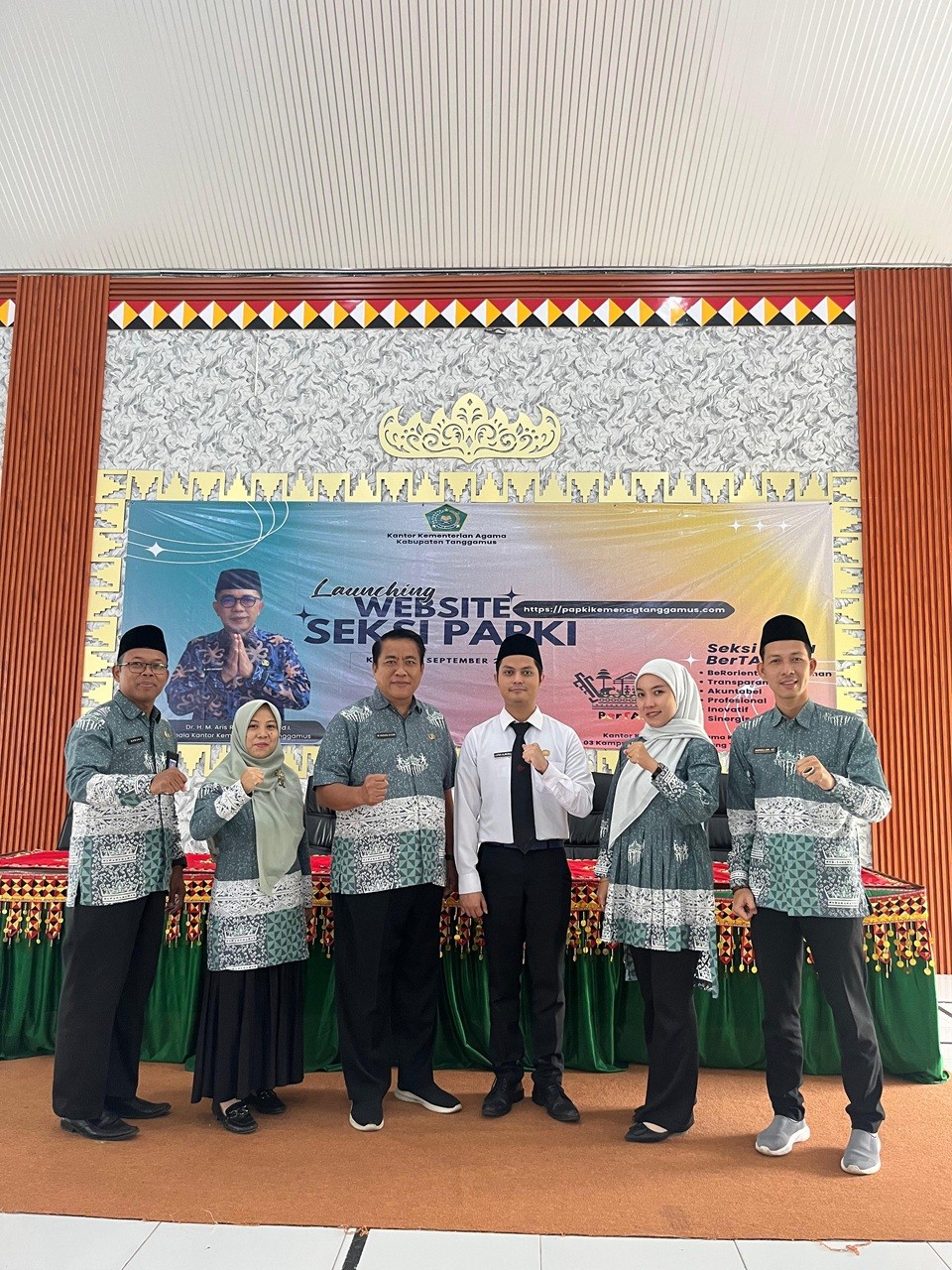 ASN Kompak, Website PAPKI Tanggamus Lahir dari Semangat Kolaborasi